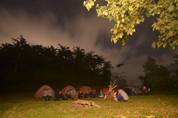 Camping Ground Green Canyon