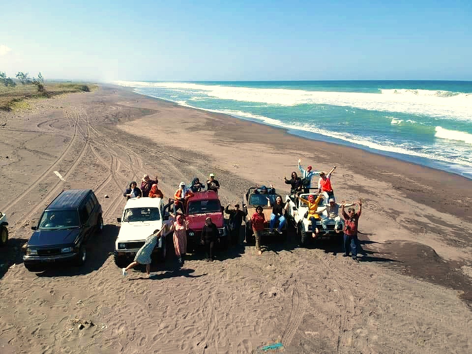 Susur pantai Kebumen