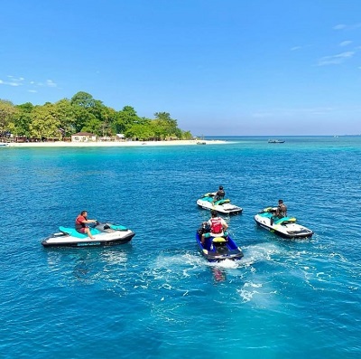 Jetski  Pulau Kayangan - Pantai Losari